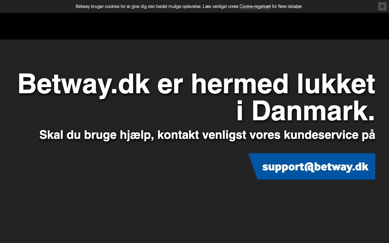 Screenshot of the Betway Ghana betting platform homepage